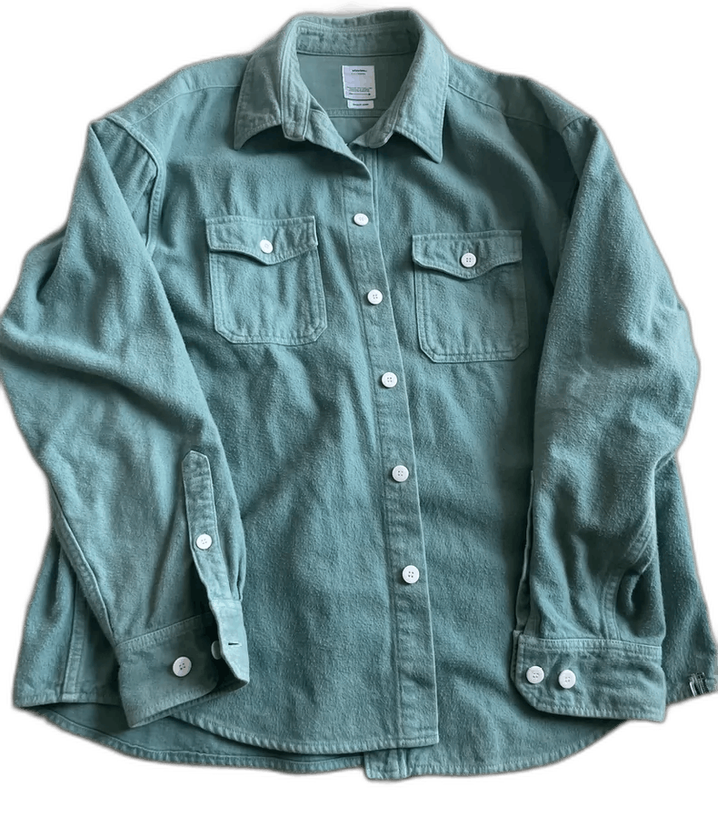 Visvim visvim lumber long sleeve shirt in green Size US M / EU 48-50 / 2 - 1 Thumbnail
