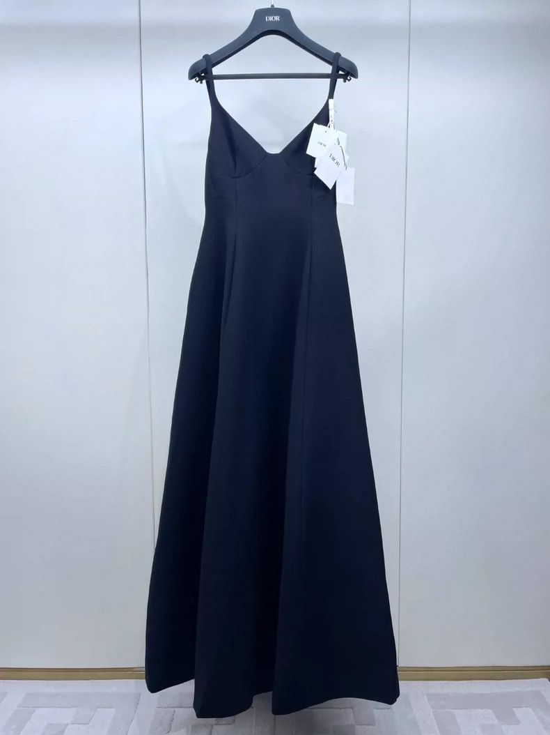 Dior Tibetan black suspender dress 2504-Nextarrow