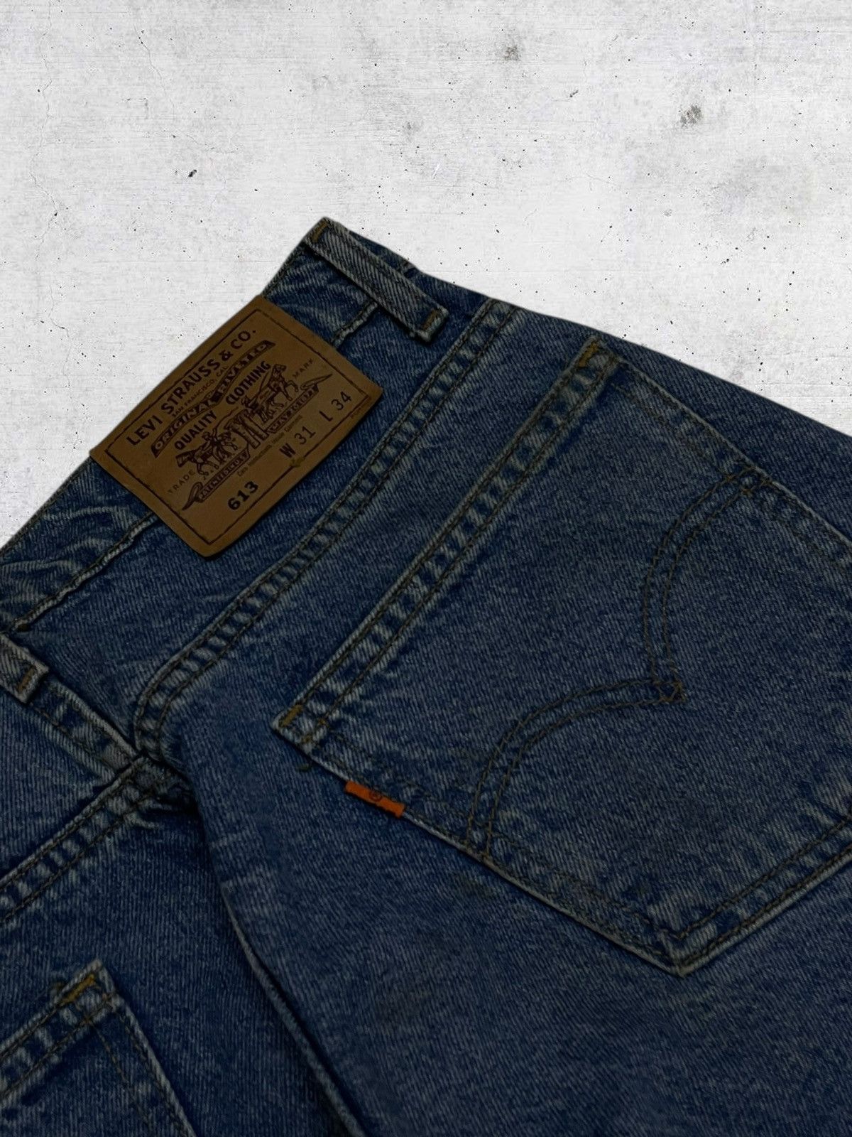 Levi's Vintage Clothing VINTAGE 713 LEVIS USA DESIGNER 90S OG ORANGE TAB CLASSIC Size US 30 / EU 46 - 15 Thumbnail