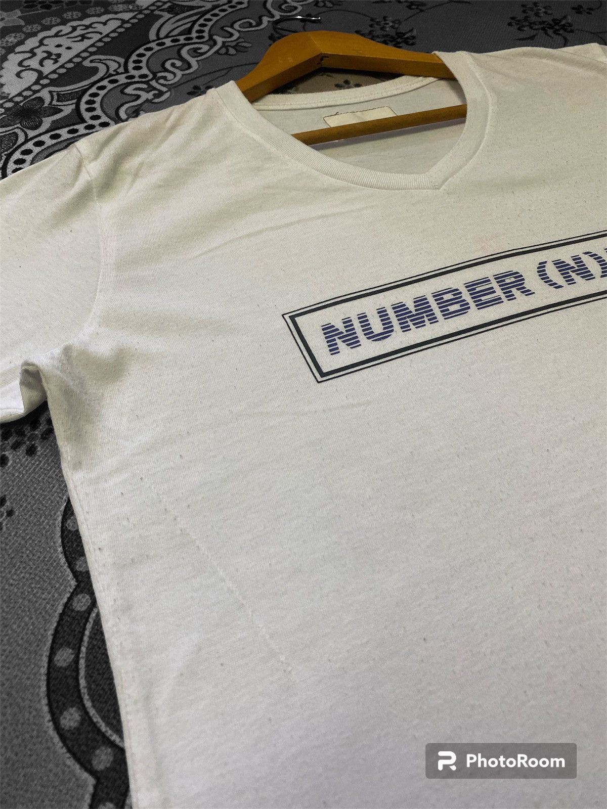 Japanese Brand × Number (N)ine × Takahiromiyashita The Soloist. ‼️RARE‼️COMBO 2 PIECES NUMBER(N)INE BOX LOGO SHIRT TEE🔥 Size US M / EU 48-50 / 2 - 15 Thumbnail