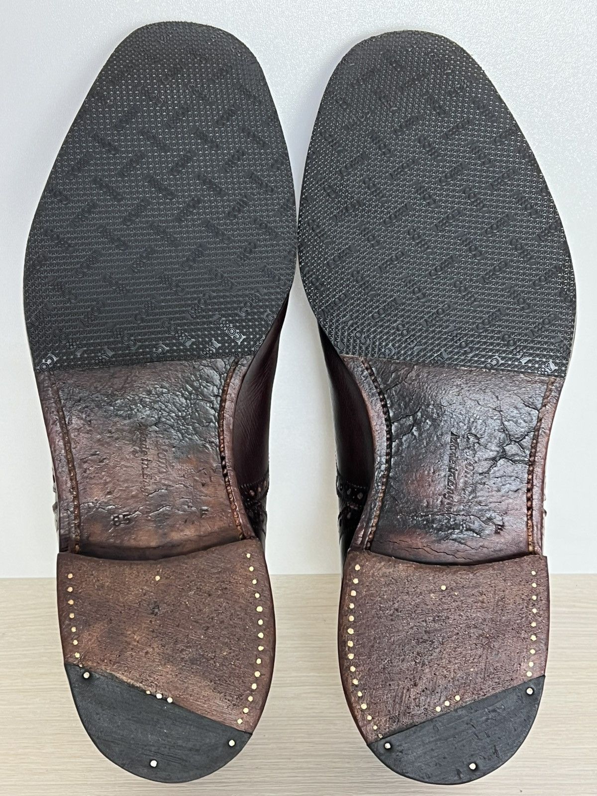 Church's Church's Custom Grade Brown Leather Semi-Brogue Oxfords Size US 9.5 / EU 42-43 - 16 Thumbnail