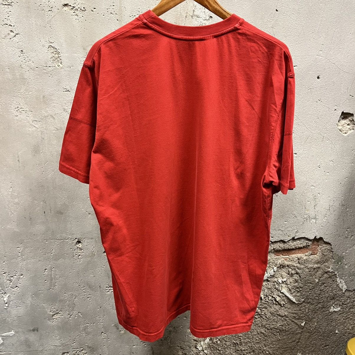 Nike × Vintage Nike Vintage Y2K Gray Tag Monochrome Swoosh Logo T-Shirt 2XL Size US XXL / EU 58 / 5 - 4 Thumbnail