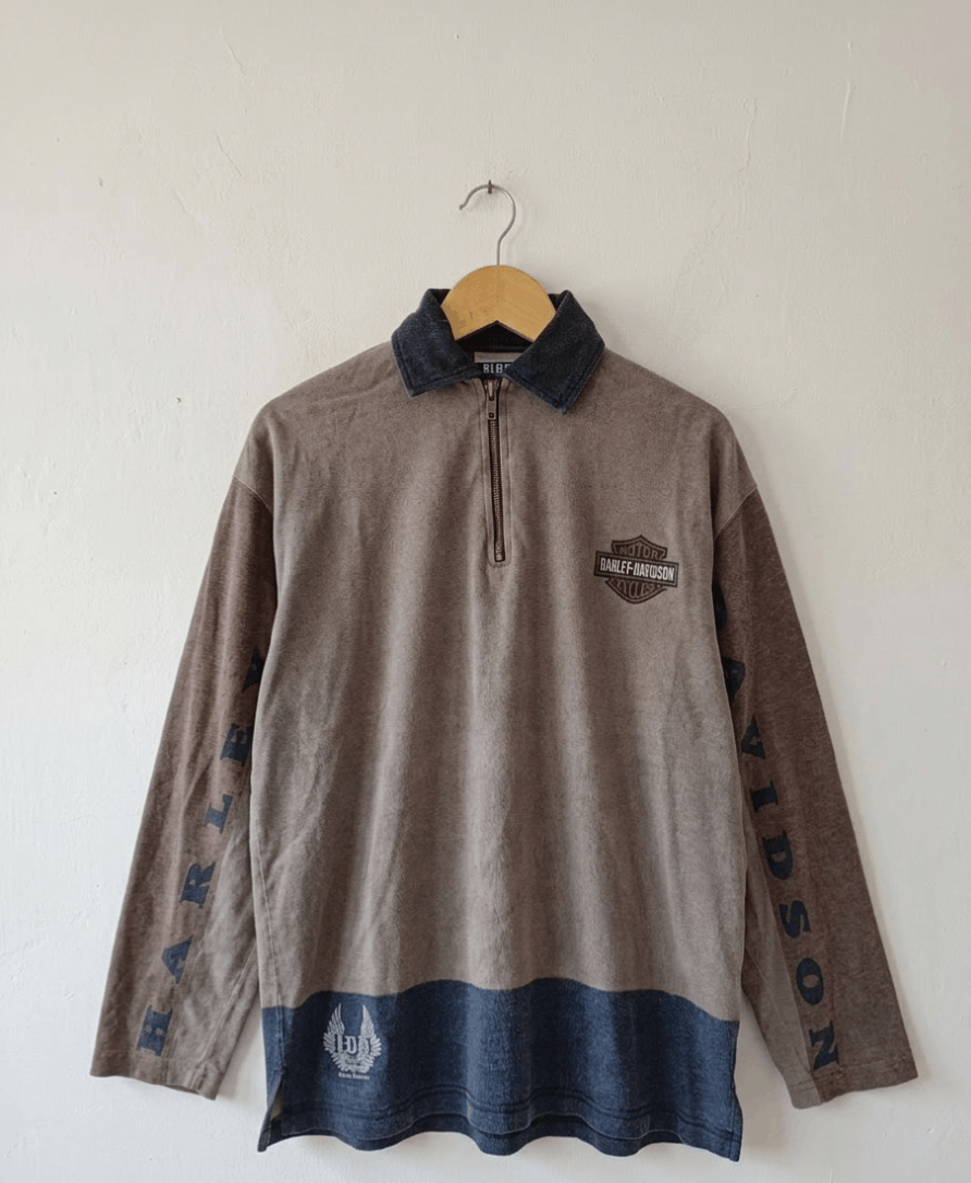 Harley Davidson Vintage halfzip harley davidson Size US L / EU 52-54 / 3 - 1 Thumbnail