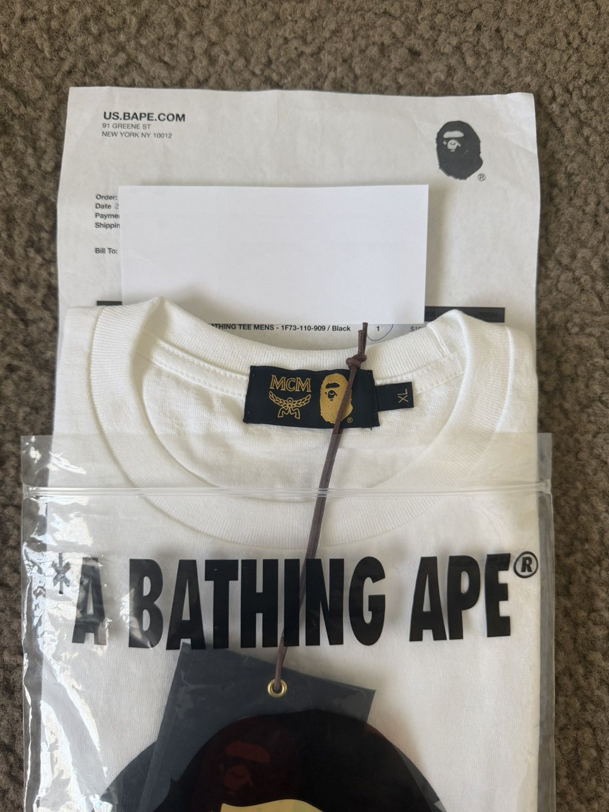 Bape × MCM Bape x mcm tee Size US XL / EU 56 / 4 - 3 Thumbnail