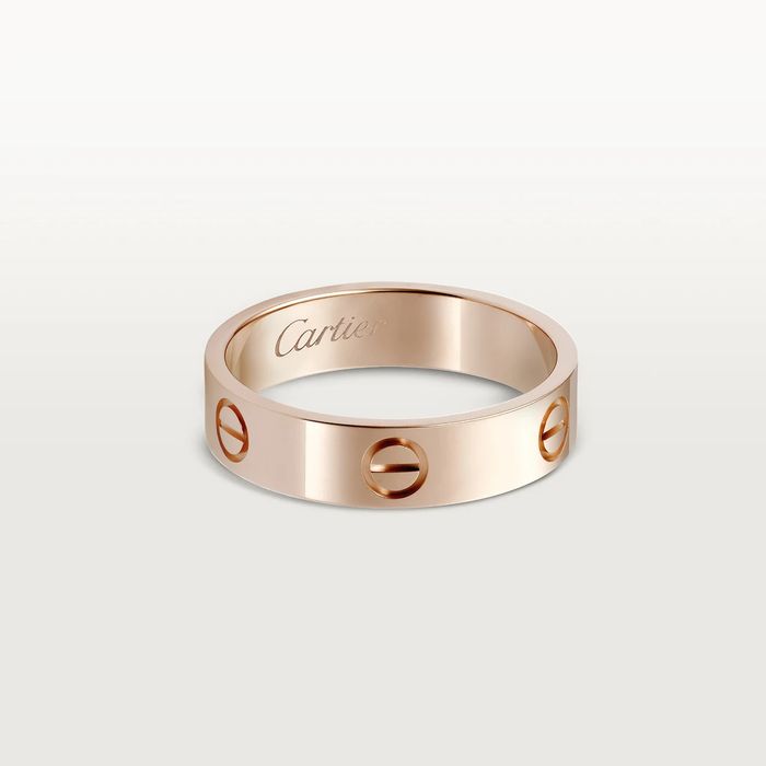 Cartier CARTIER RING LOVE TRINITY JUSTE UN CLOU GOLD SILVER B4084852 ...