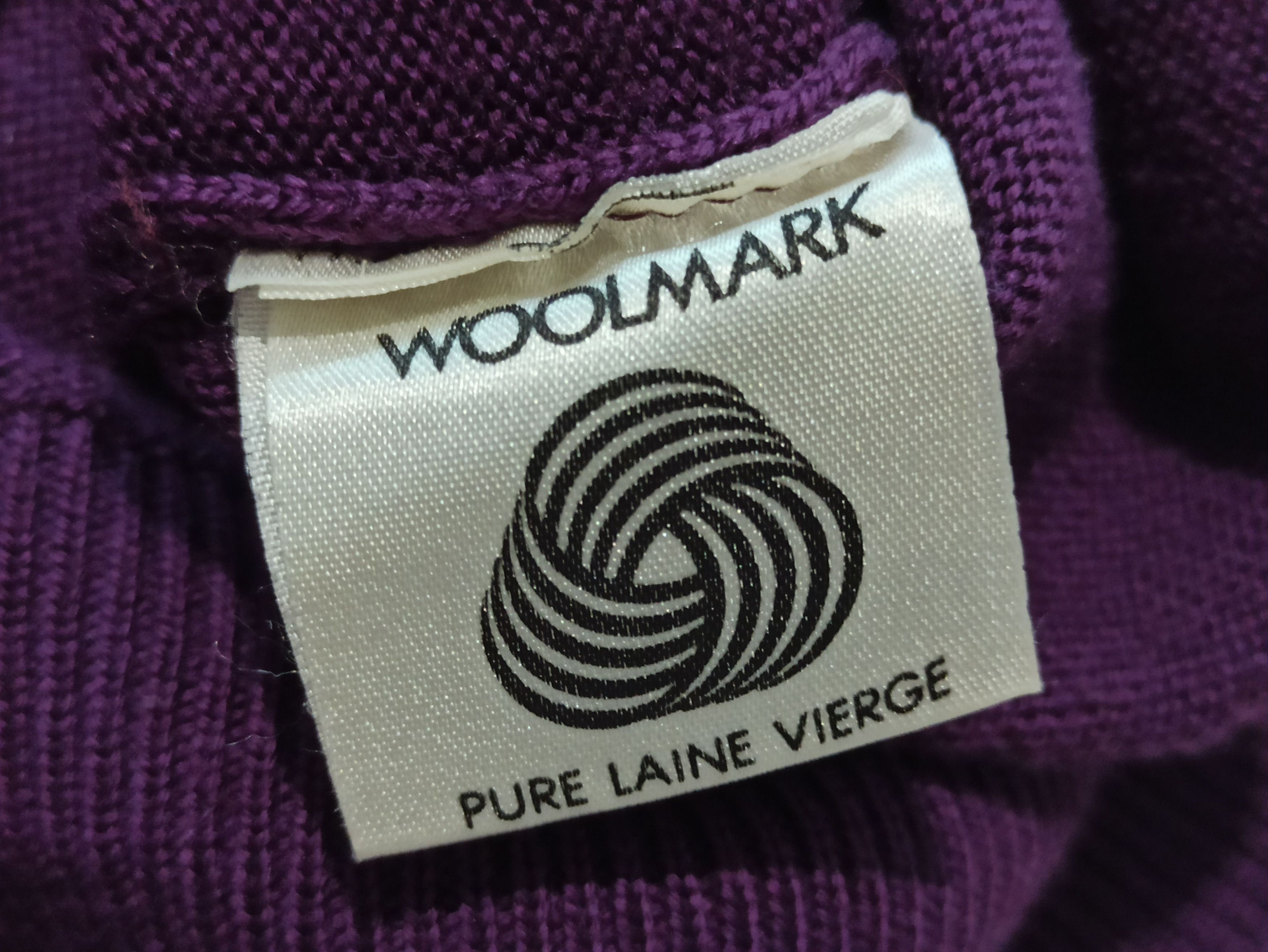 Lacoste Lacoste Wool Vest - Purple, Vintage, Excellent Condition Size US L / EU 52-54 / 3 - 4 Thumbnail