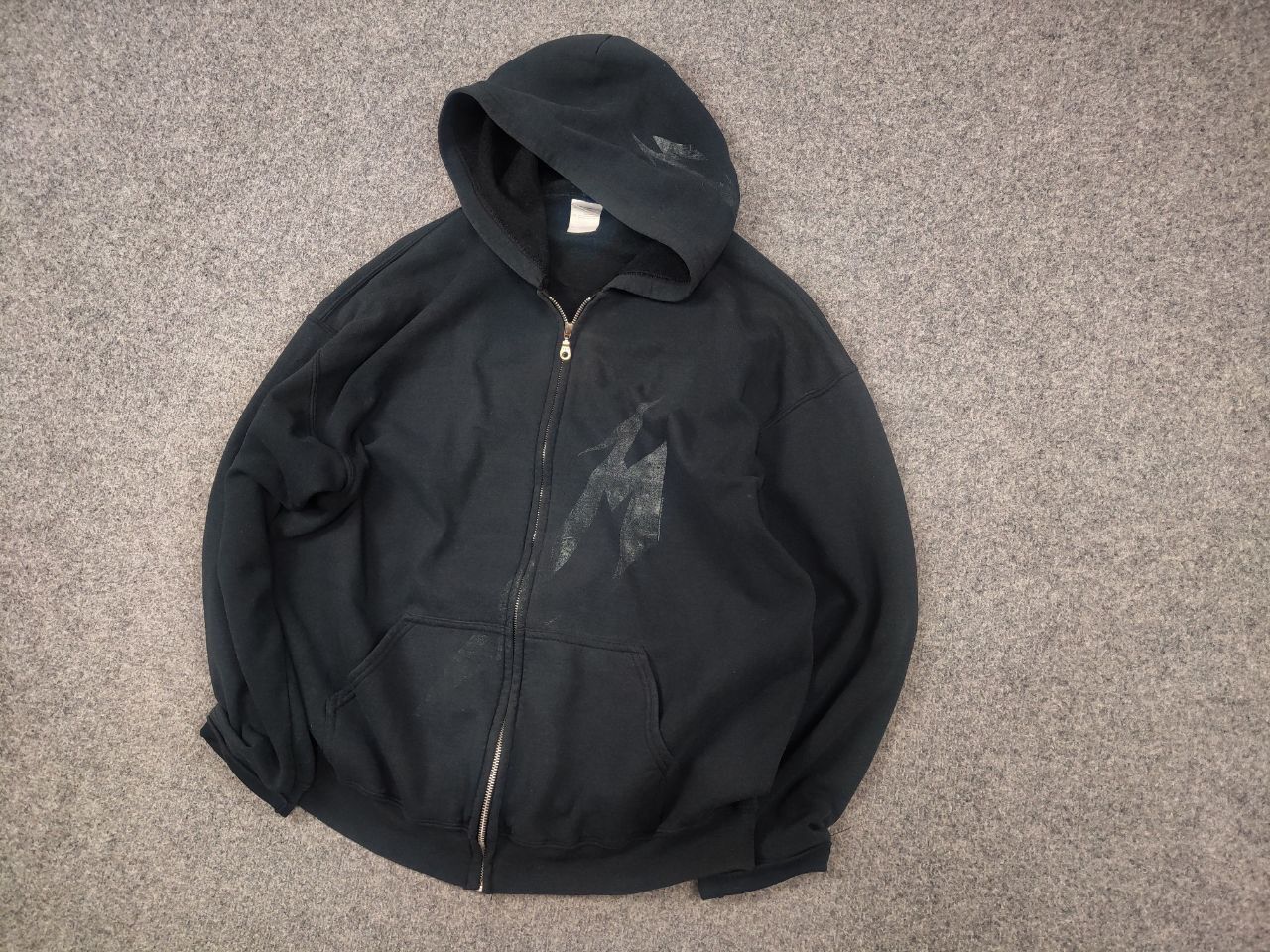Band Tees Vintage Metallica 00s Album Magnetic Graphic Logo Zip Hoodie Size US XL / EU 56 / 4 - 3 Thumbnail