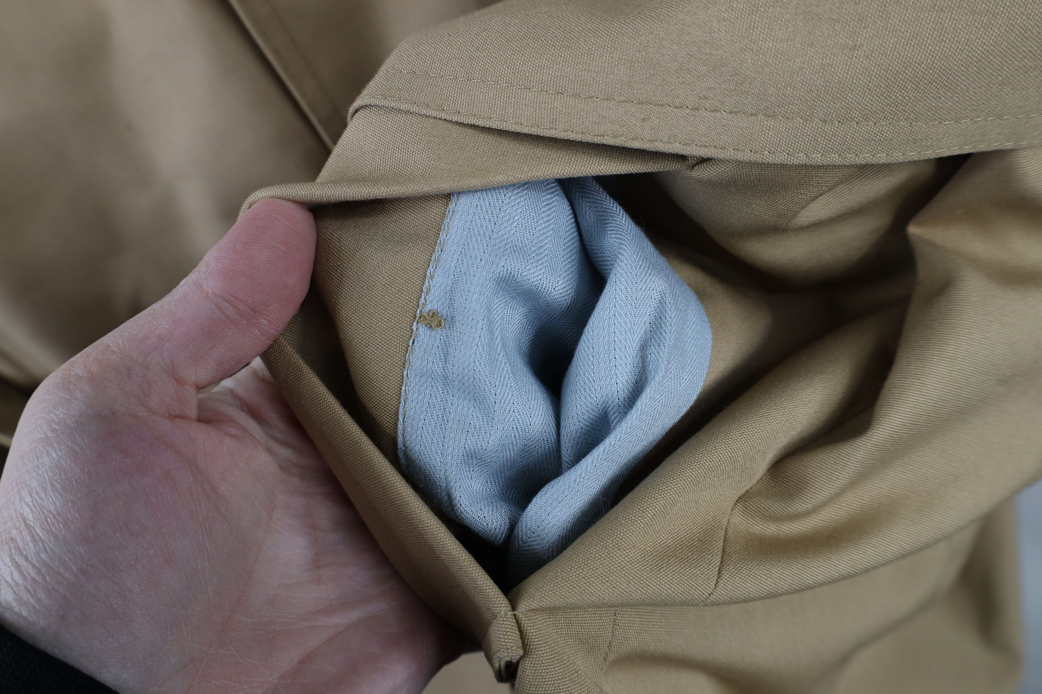 Vintage Vintage 90s Streetwear Heavyweight Trench Coat Rain Jacket Size US L / EU 52-54 / 3 - 8 Thumbnail