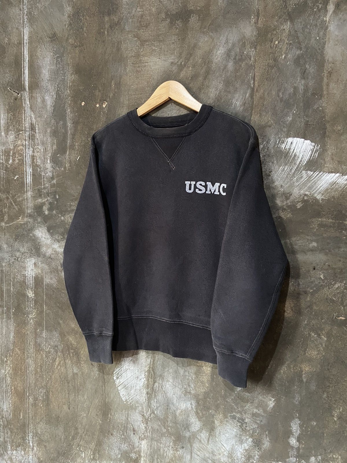Mister Freedom Real McCoy's Double V Loopwheel Faded Swatshirts Size US S / EU 44-46 / 1 - 3 Thumbnail