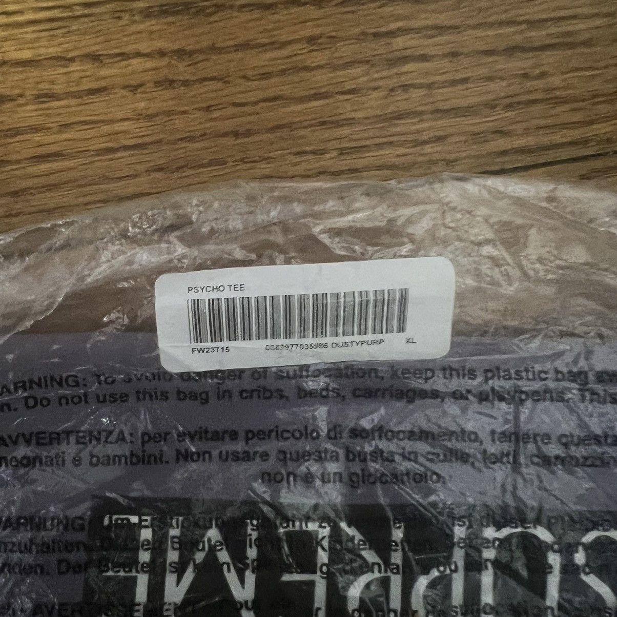 Supreme Supreme American Psycho Dusty Purple Tee Size: XL Size US XL / EU 56 / 4 - 3 Thumbnail