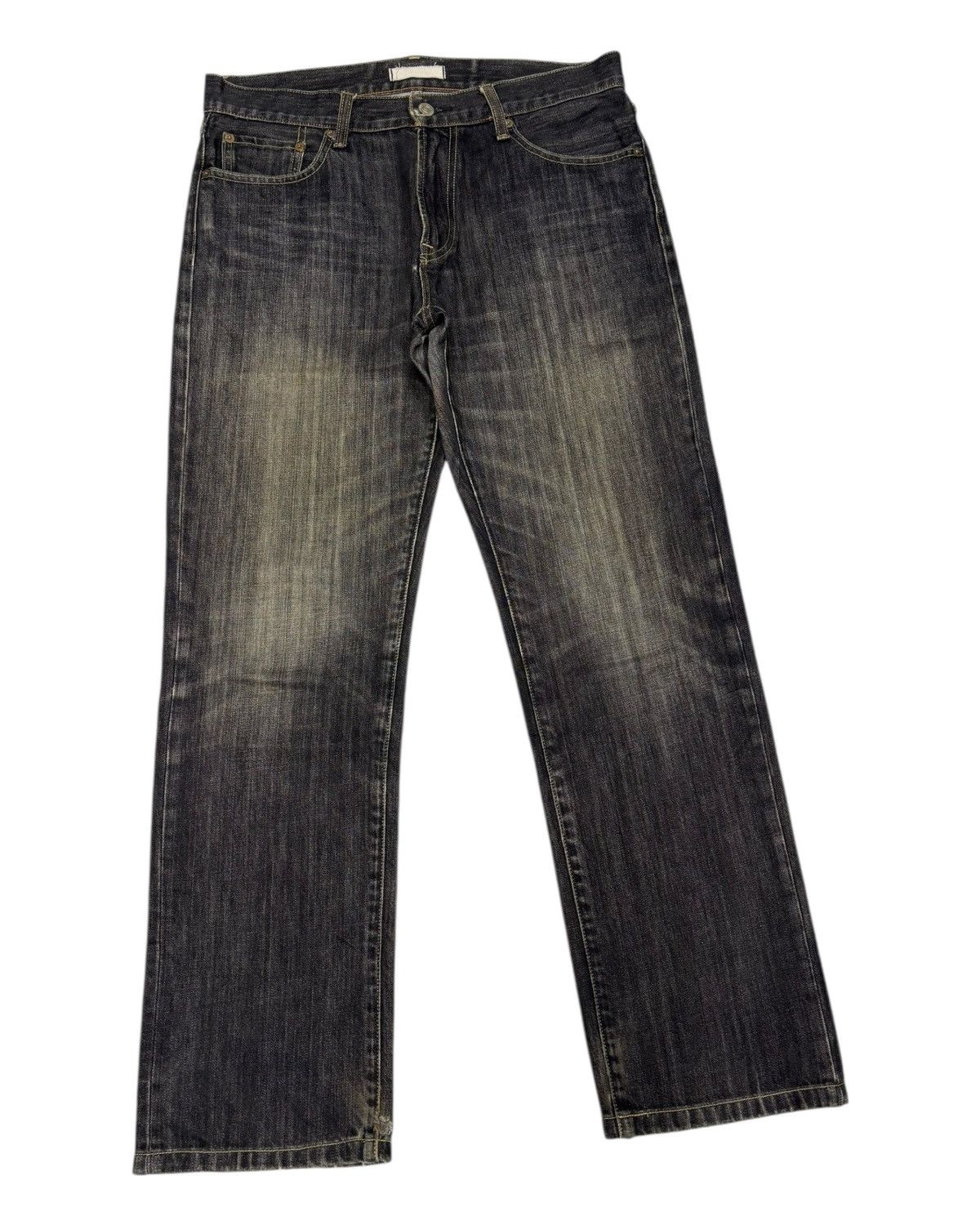 Undercover RUSTY BLACK BAGGY JEANS UNIQLO DISTRESSED DENIM Size US 34 / EU 50 - 5 Thumbnail