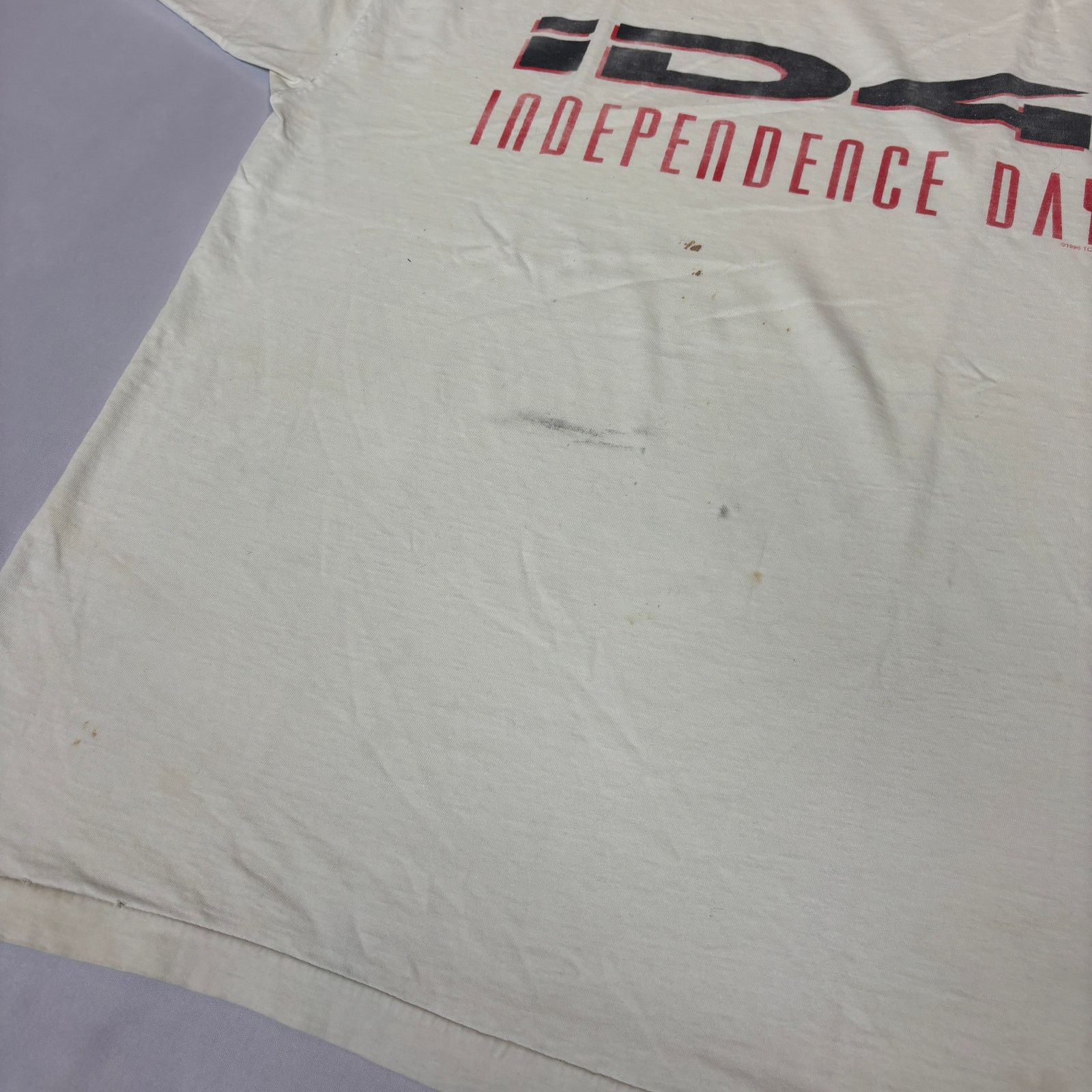 Vintage Vintage 1996 Independence Day ID4 Tee Shirt Men's XL Size US XL / EU 56 / 4 - 10 Thumbnail