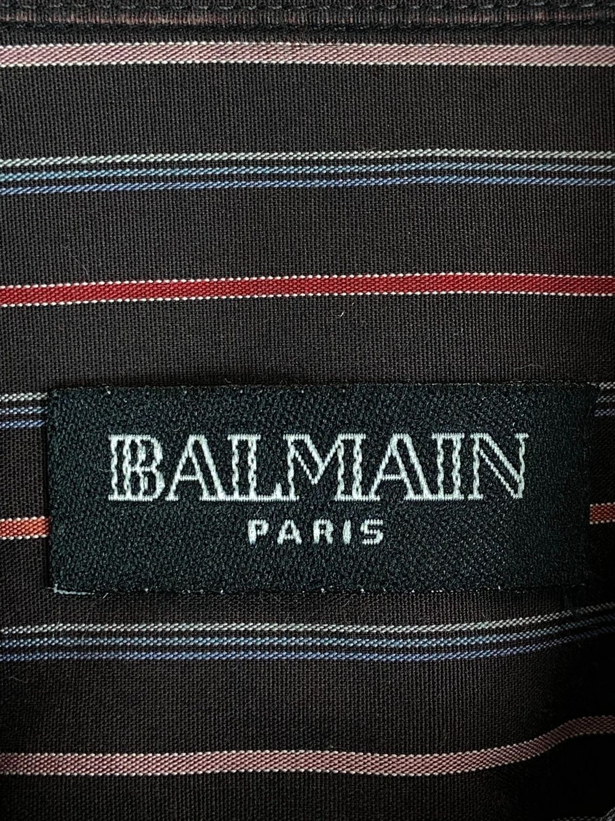 Other Balmain Paris Black Shirt L Premium Designer Size US L / EU 52-54 / 3 - 3 Thumbnail
