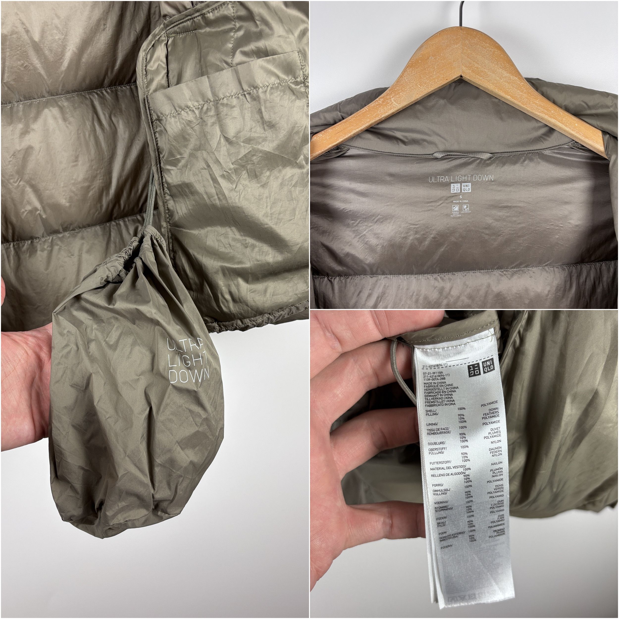 Uniqlo Uniqlo Ultra Light Down Puffer Jacket Packable Beige Size S Size S / US 4 / IT 40 - 9 Thumbnail