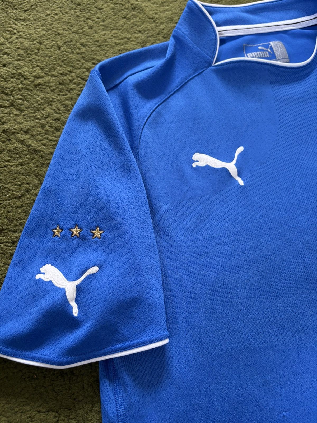 Puma Vintage puma Italy soccer jersey Italia size M-L Size US L / EU 52-54 / 3 - 2 Thumbnail
