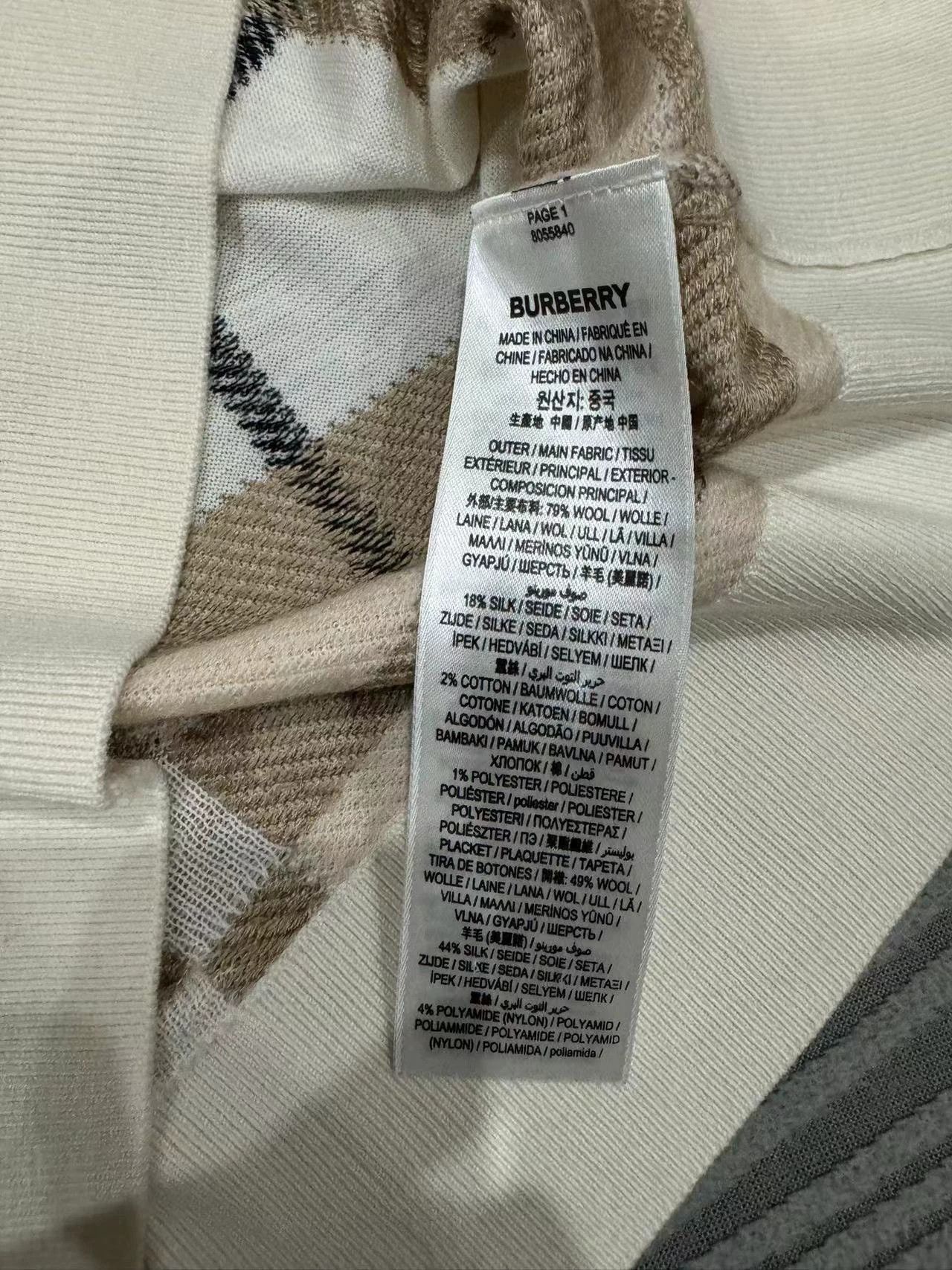 Burberry Burberry Wool Cardigan 99 New Authentic Size S / US 4 / IT 40 - 3 Thumbnail