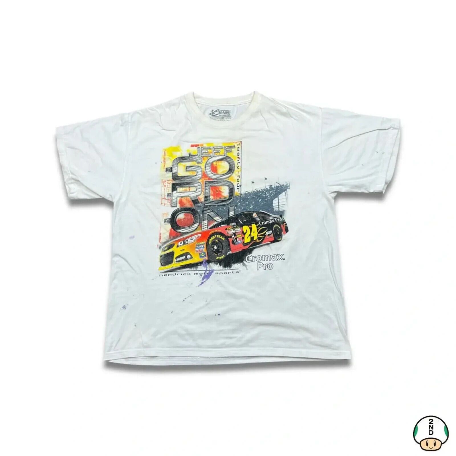 Chase Authentics × Vintage 2013 Jeff Gordon NASCAR T Shirt Chase Authentics Racing Tee Size US XL / EU 56 / 4 - 1 Thumbnail