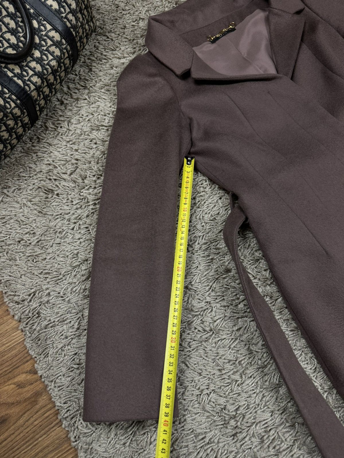 Gucci Wool trench coat Gucci original luxury streetwear item Size XS / US 0-2 / IT 36-38 - 9 Thumbnail