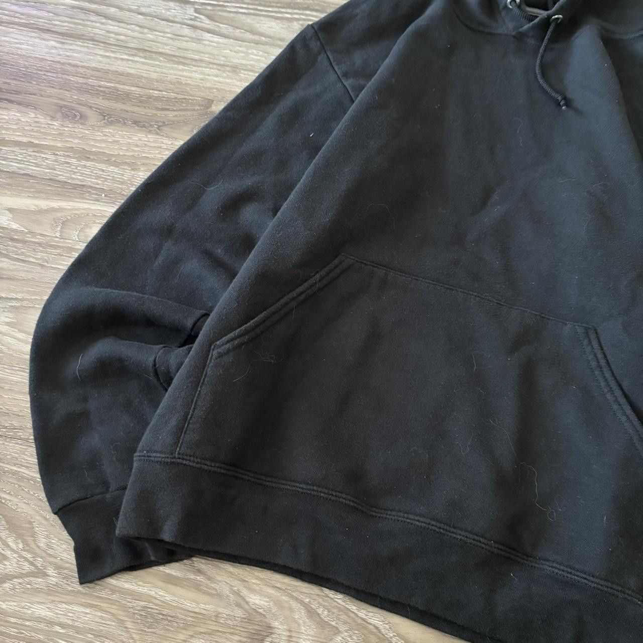 Vintage CrazyVintage Y2K/2000s Black Blank Essential Pullover Hoodie! Size S Size US S / EU 44-46 / 1 - 3 Thumbnail
