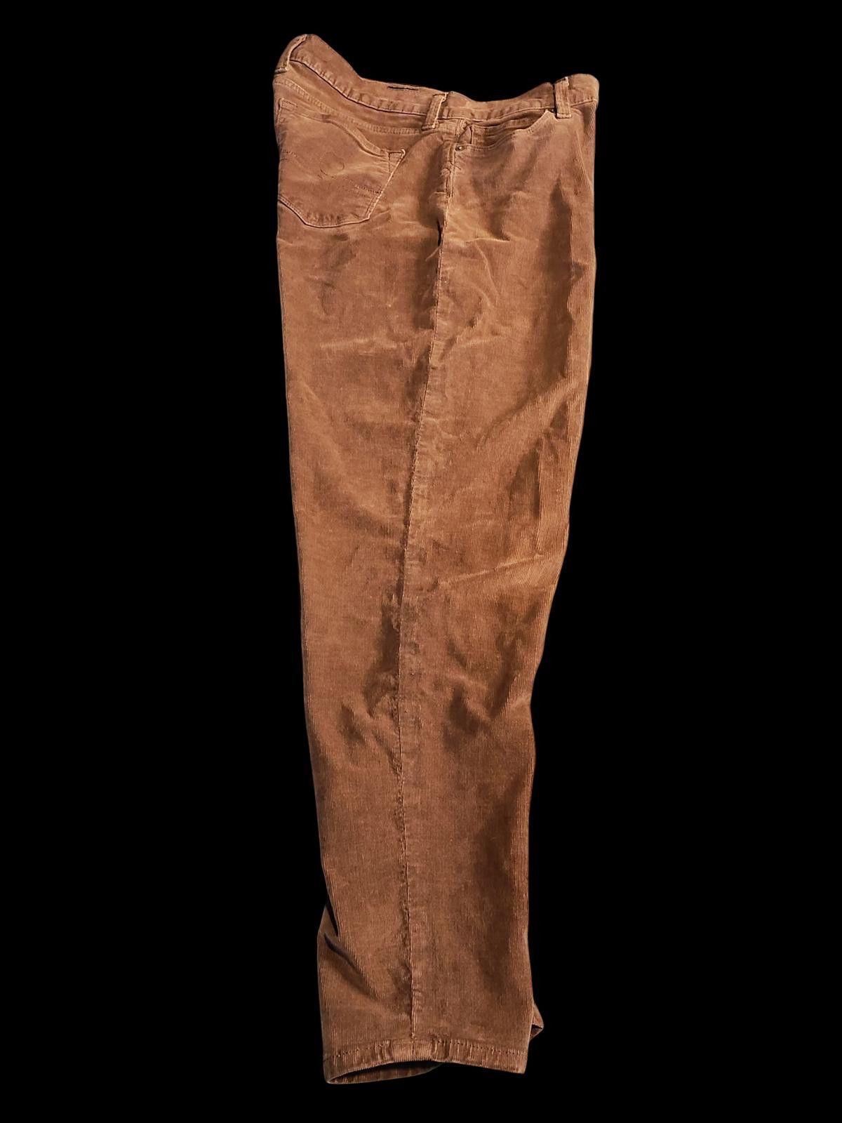 Lucky Brand Lucky Brand Women's Brown Corduroy Pants Size 32" / US 10 / IT 46 - 4 Thumbnail