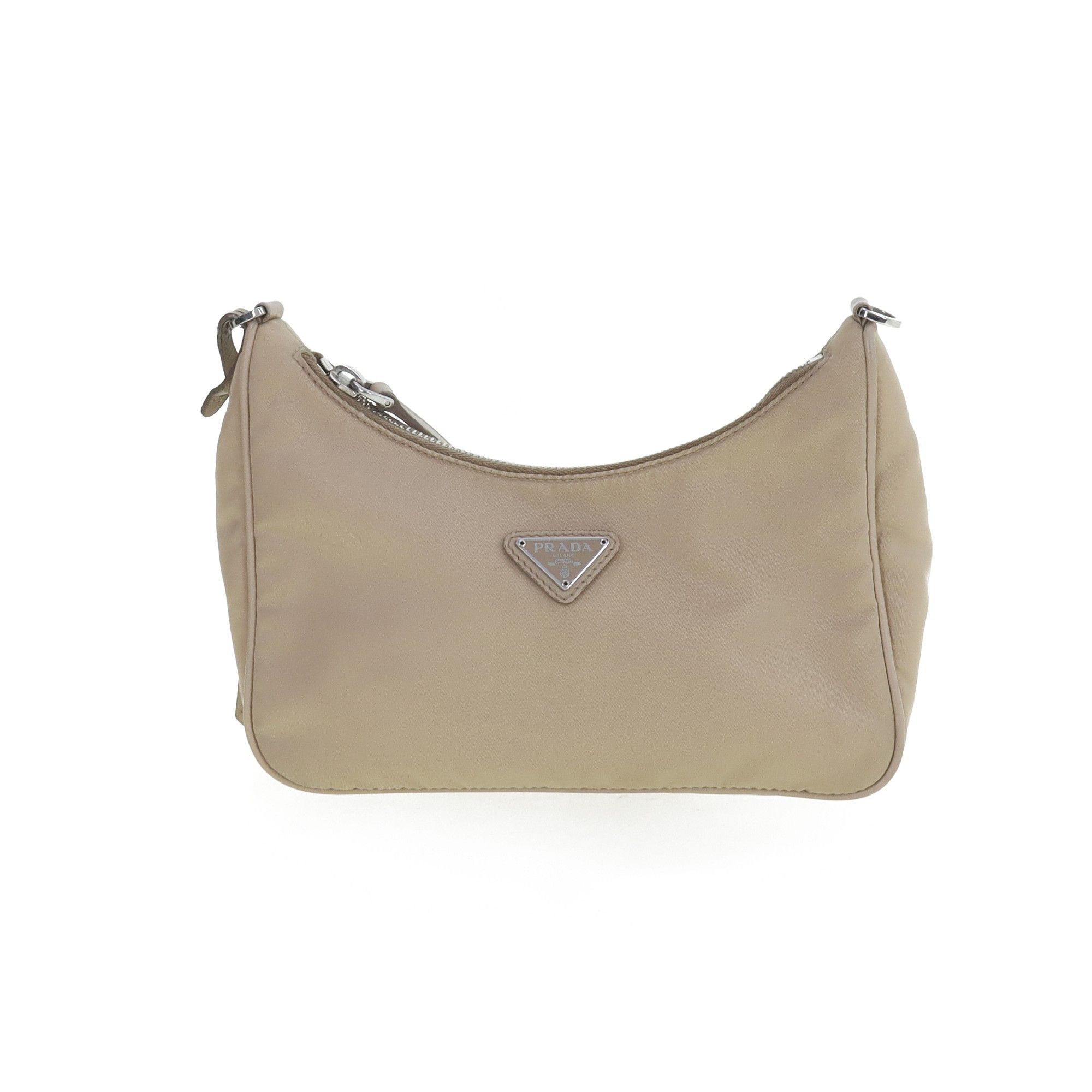 Prada Prada Re-Edition 2005 Shoulder Bag Beige Size ONE SIZE - 1 Thumbnail