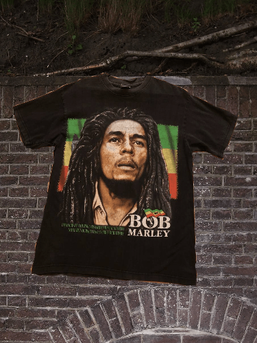 Vintage Vintage BOB MARLEY T-Shirt Size US M / EU 48-50 / 2 - 1 Thumbnail