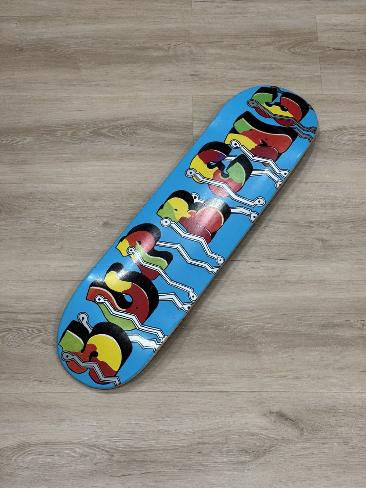 Supreme Supreme Ryan McGuiness Blue Pantone Skateboard Deck | Grailed