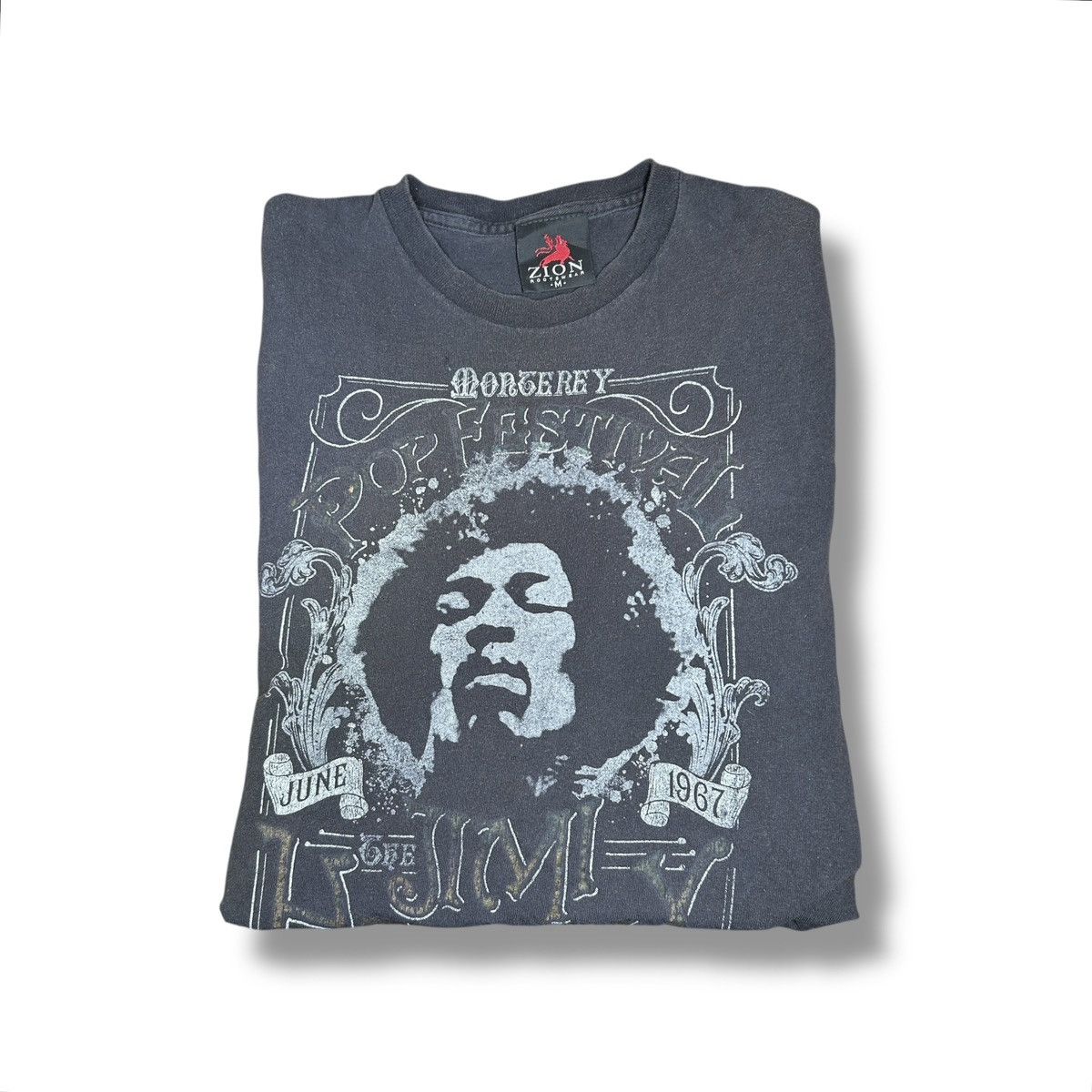 Zion Rootswear Zion Rootswear 2010 Jimi Hendrix Music Tshirt Sz M - "Avery” Size US M / EU 48-50 / 2 - 1 Thumbnail