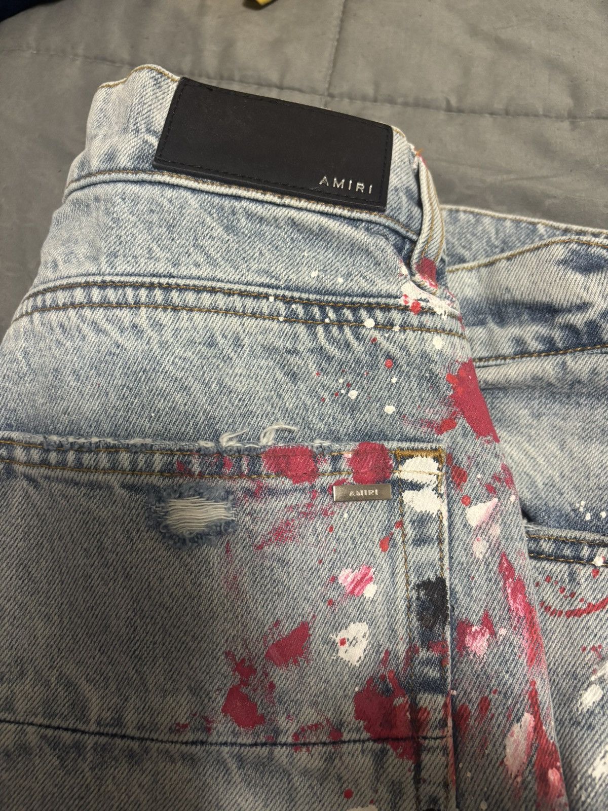Amiri Amiri paint splatter jeans Size US 31 - 5 Thumbnail