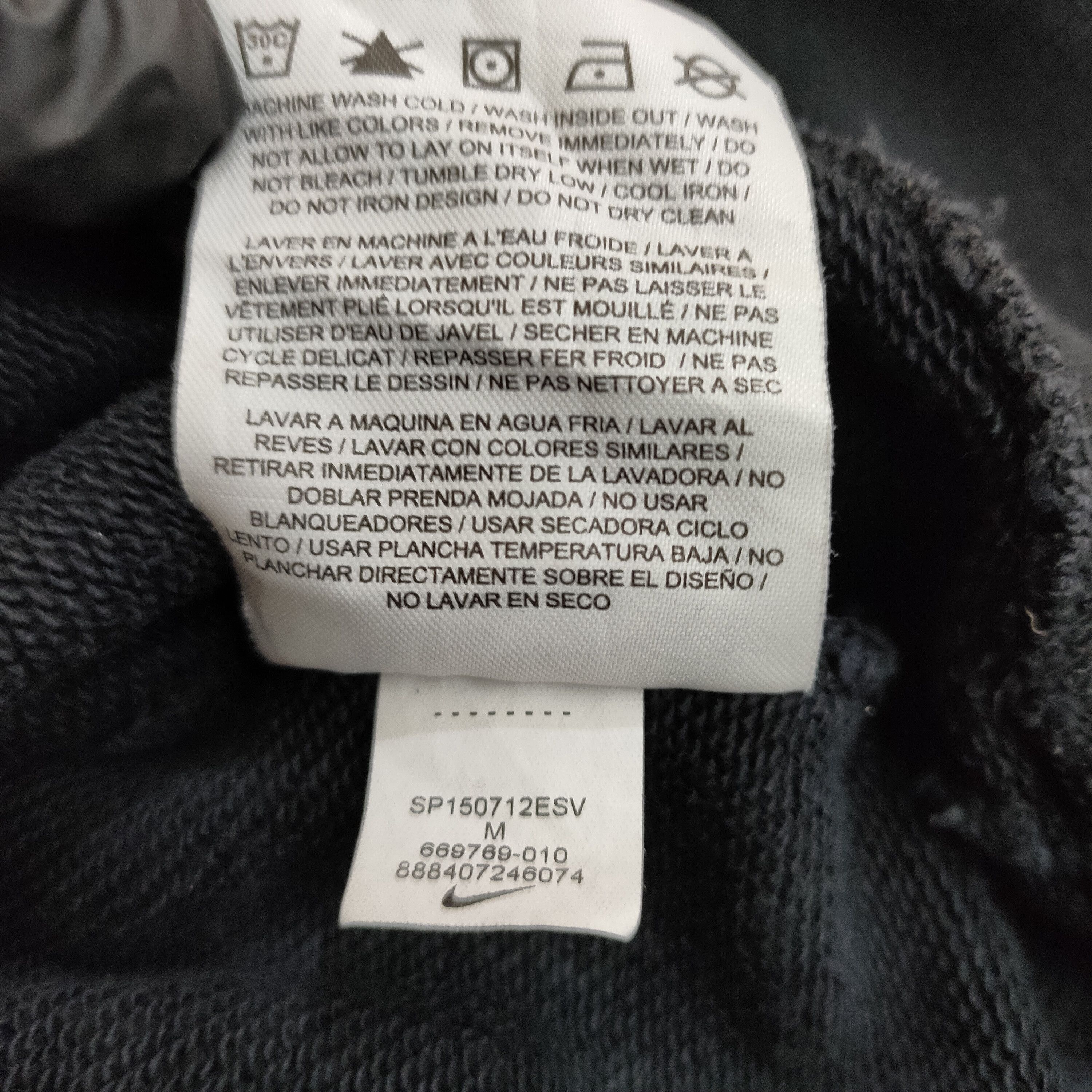 Nike Y2K Nike Sweatshirt Just Do It Size M / US 6-8 / IT 42-44 - 9 Thumbnail