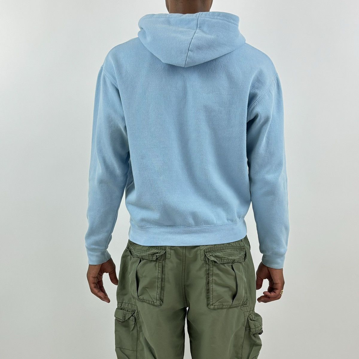 Vintage vintage Y2K UNC NORTH CAROLINA TAR HEELS Spellout hoodie Size US M / EU 48-50 / 2 - 5 Thumbnail