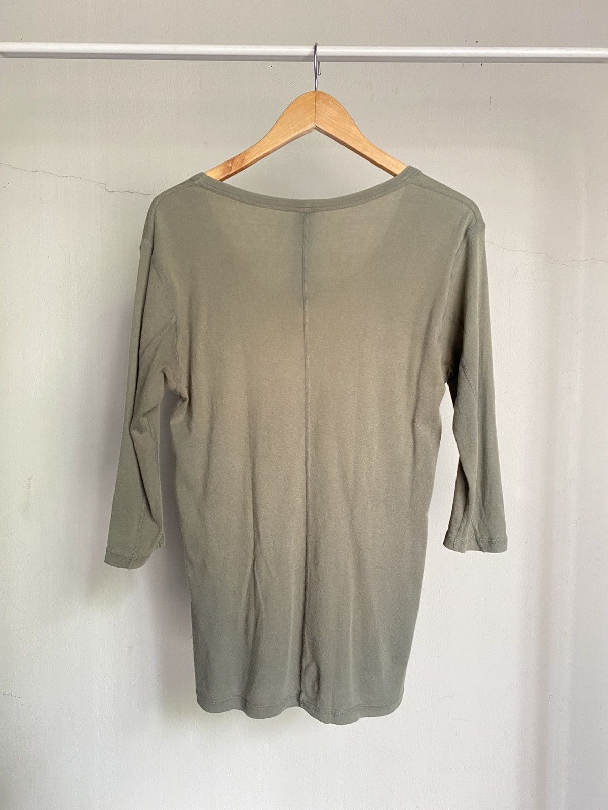 Attachment Attachment Dark Green 3/4 Sleeve T-Shirt Size ONE SIZE - 2 Thumbnail
