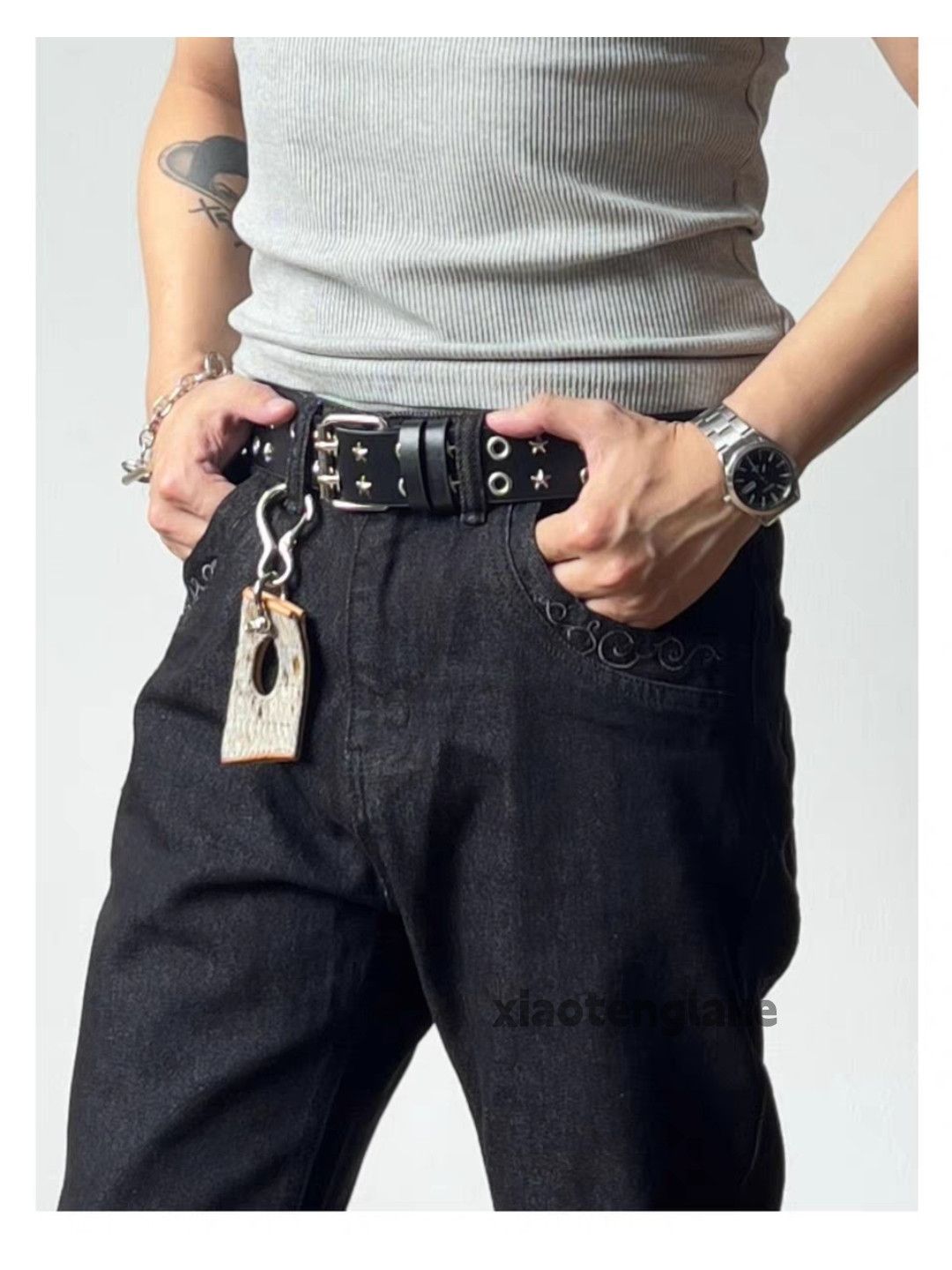 Jean xtl vintage denim yuppie y2k punk grunge jeans Size US 30 / EU 46 - 6 Thumbnail