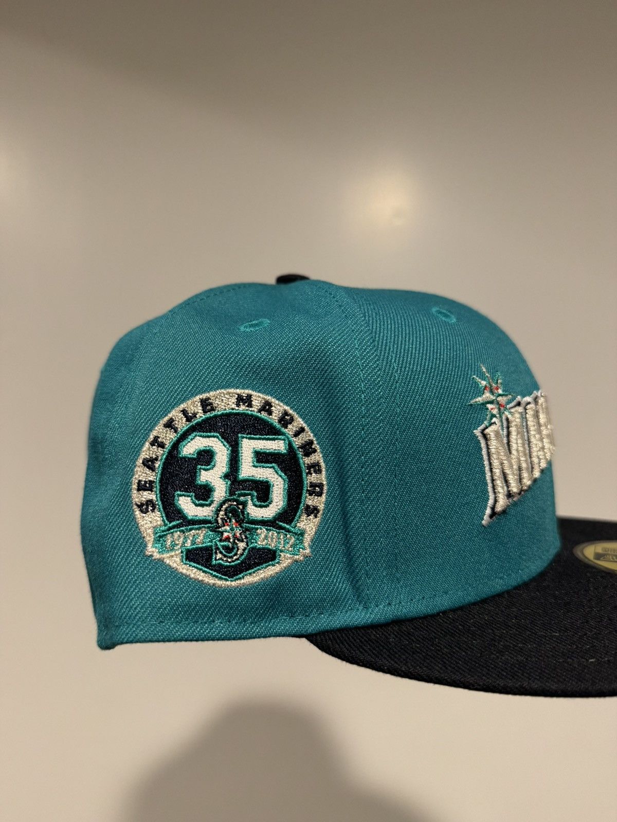 Hat Club × MLB × New Era Hatclub Exclusive Seattle Mariners script 2tone pack 7 3/8 Size ONE SIZE - 2 Thumbnail