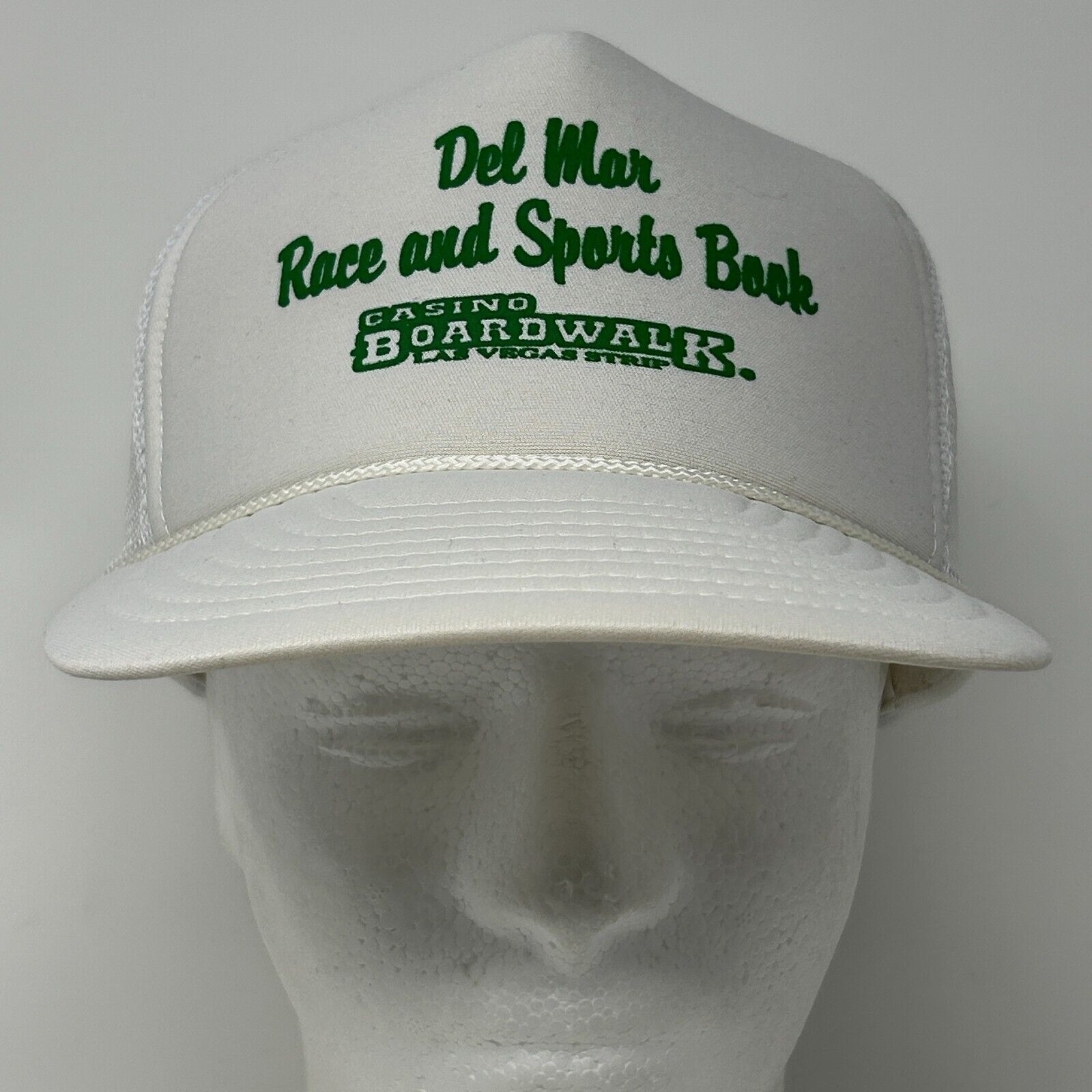 Nissan Vintage Del Mar Race Sportsbook Trucker Hat Baseball Cap Size ONE SIZE - 2 Thumbnail