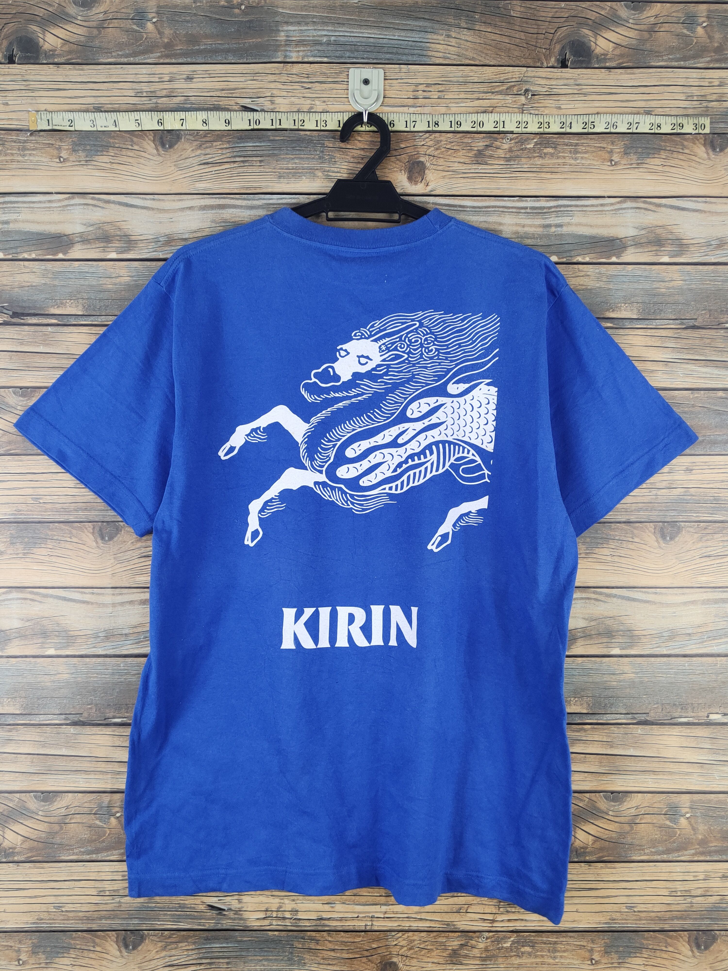 Japanese Brand DL Kirin No 1 Malimum Blue Kirin Short Sleeve T-shirt #2751 Size US L / EU 52-54 / 3 - 7 Thumbnail