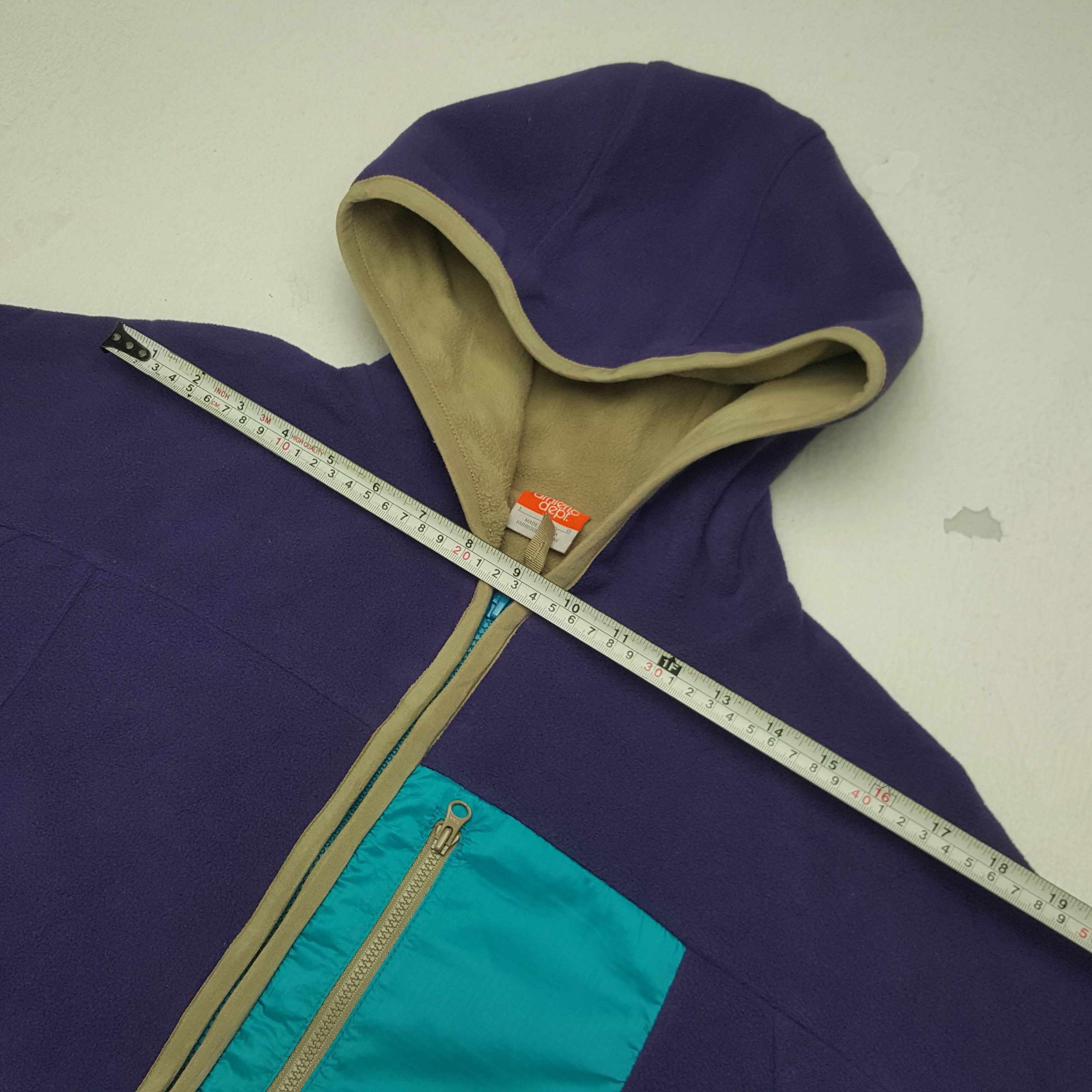 Nike × Vintage Vintage Nike Fleece Zipper Jacket With Hoodies Size US S / EU 44-46 / 1 - 5 Thumbnail