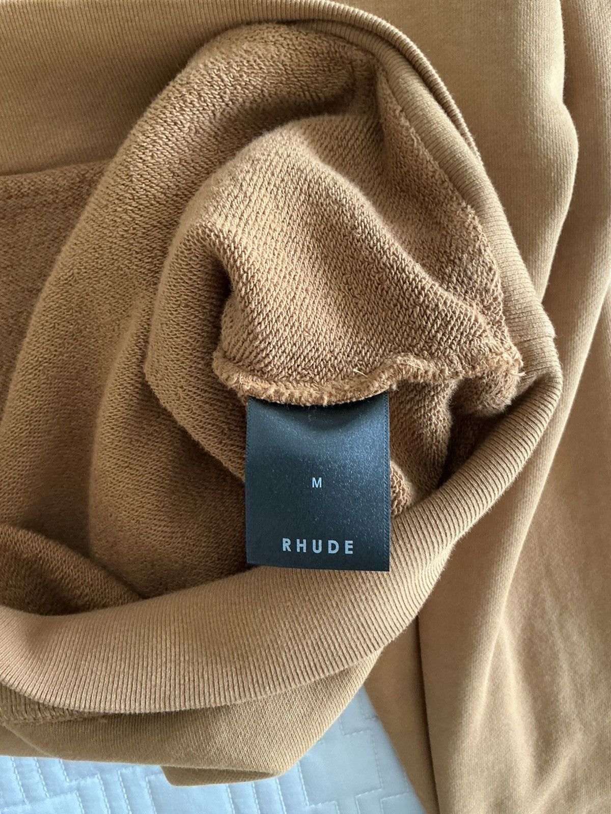 Rhude RHUDE CLASSIQUE HOODIE Tan Color Size M Size US M / EU 48-50 / 2 - 5 Thumbnail