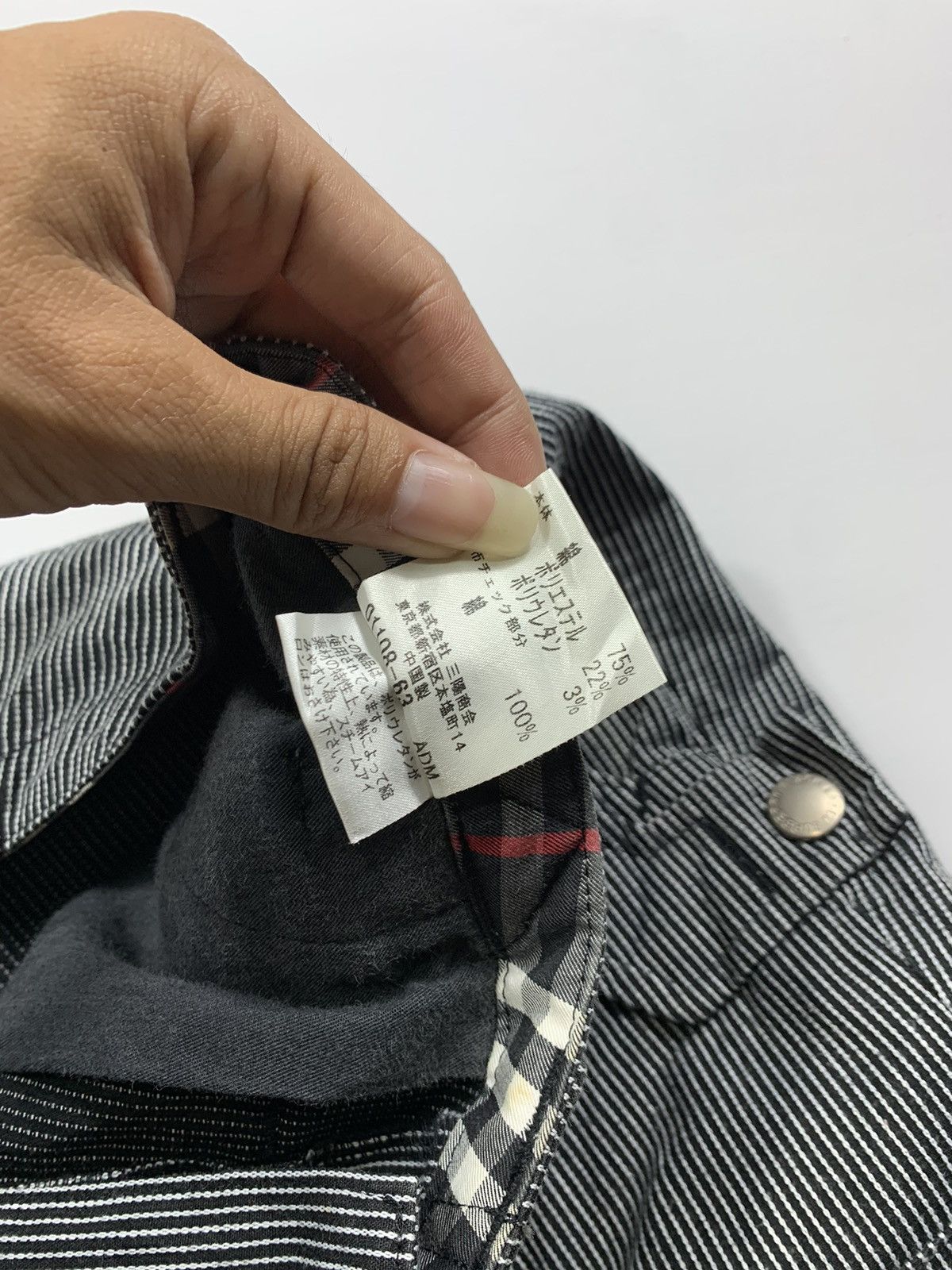Burberry Burberry Black Label Multi pocket Bondage Hikory Size US 31 - 6 Thumbnail