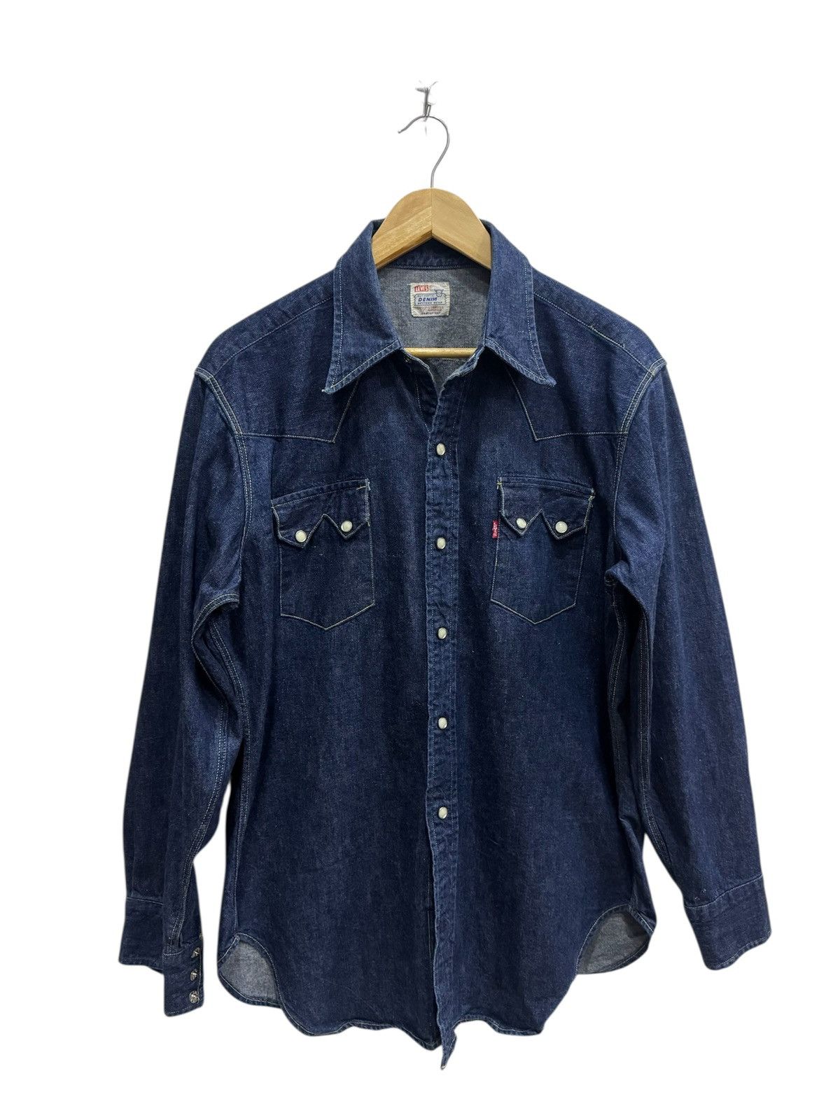 Levi's Vintage Clothing Vintage 90’s Levis Big E Made in USA 555 Size US L / EU 52-54 / 3 - 1 Thumbnail