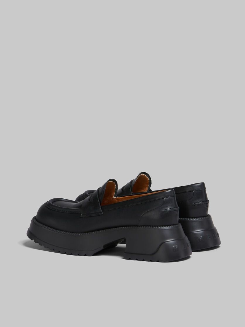Marni o1f1d3z1025 Loafers With Platform Sole in Black Size US 11 / IT 41 - 3 Thumbnail