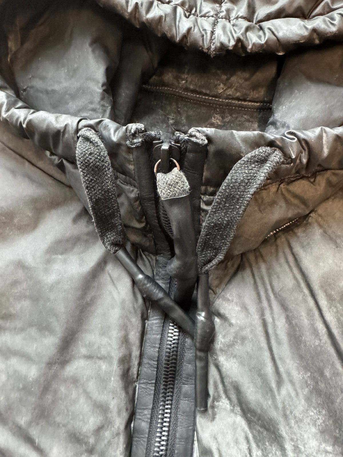Isaac Sellam Experience Isaac Sellam Reflective Long Hooded Puffer – Metallic Black Size US M / EU 48-50 / 2 - 7 Thumbnail