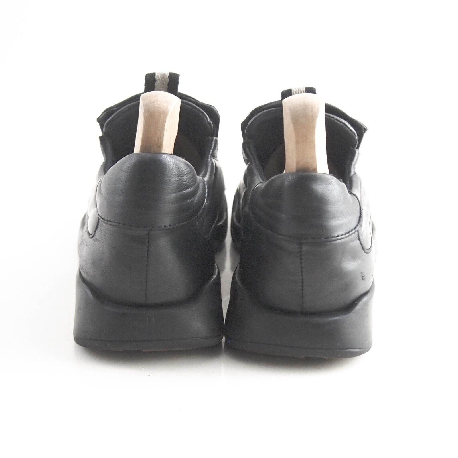 Gucci Gucci Lug Sole Slip Ons Sneaker Black Leather US 10 EU 43 Size US 10 / EU 43 - 7 Thumbnail