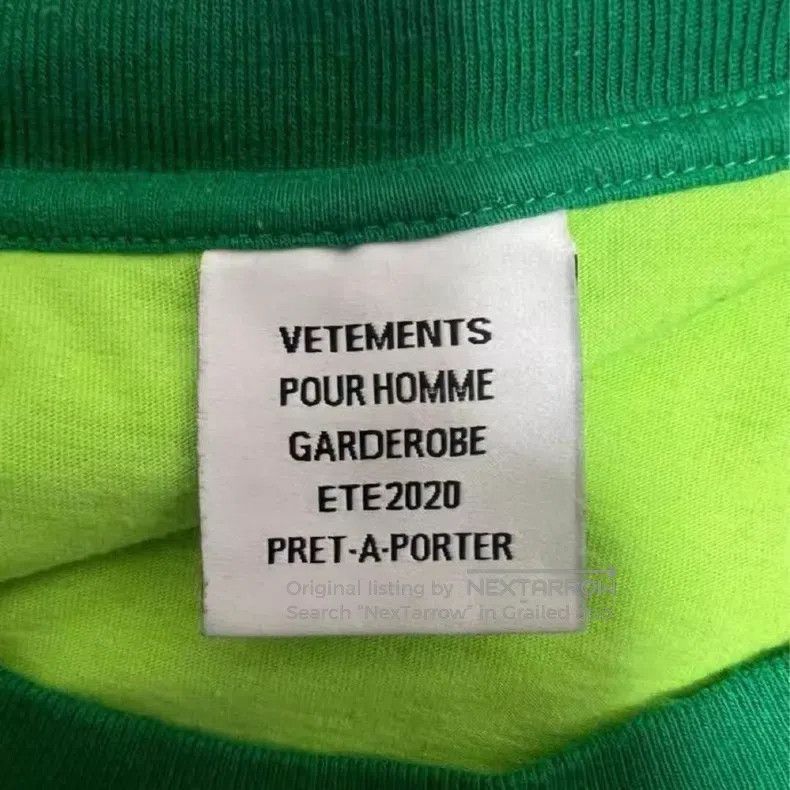 Vetements Vetements Prank Three Leaves Short Sleeve Size US S / EU 44-46 / 1 - 3 Thumbnail