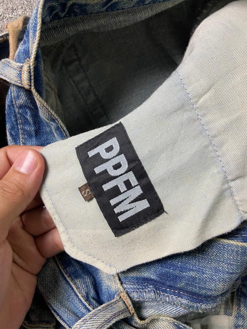 PPFM 🔥Vintage PPFM Double Waist Distressed Jeans🔥 (136) Size US 32 / EU 48 - 9 Thumbnail
