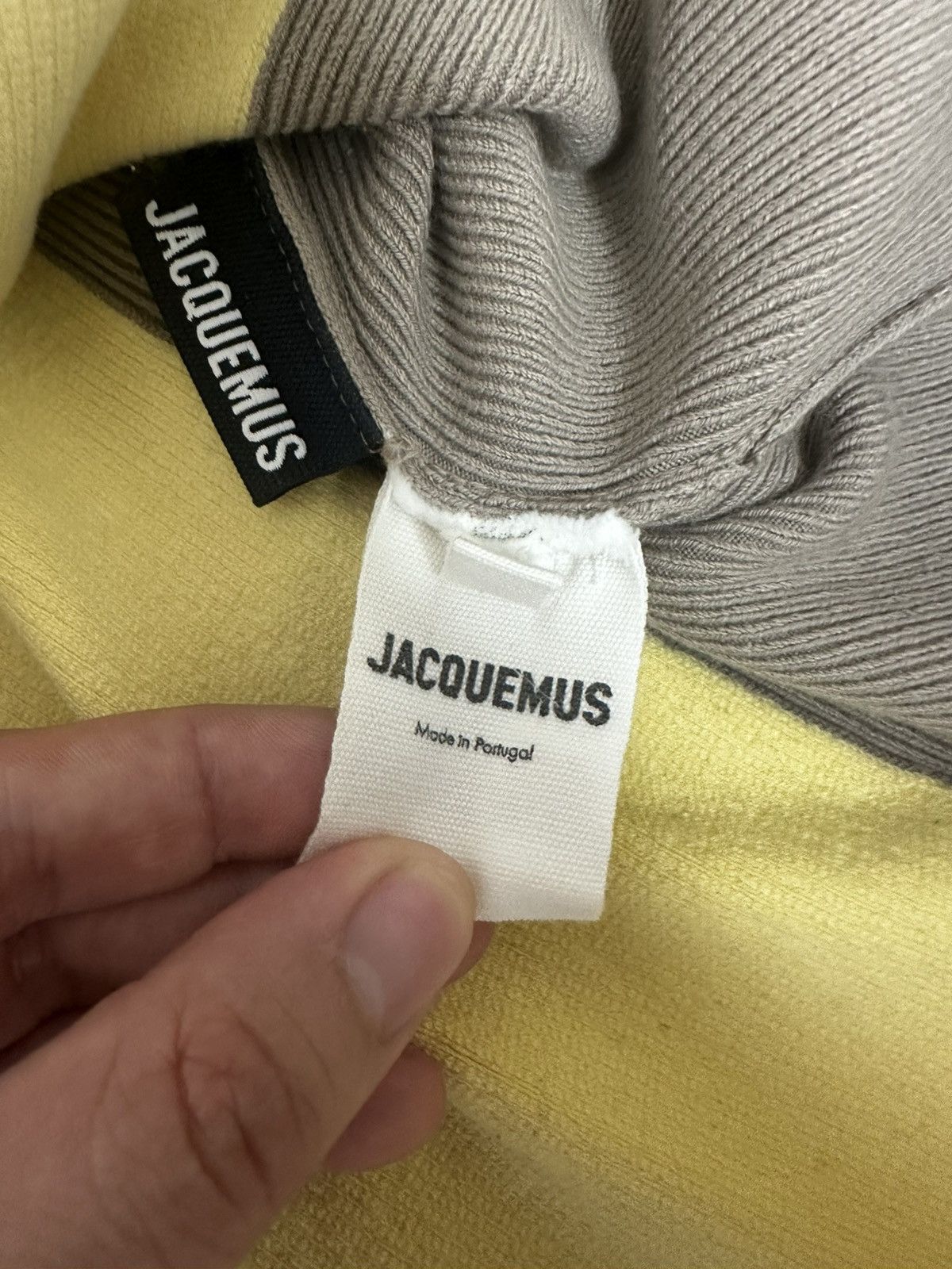 Jacquemus Jacquemus “Colza” Knitted T-shirt Size US M / EU 48-50 / 2 - 7 Thumbnail