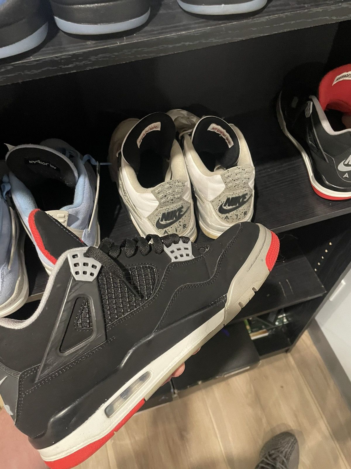 Jordan Brand Jordan 4 bred size 9 with box Size US 9 / EU 42 - 4 Thumbnail