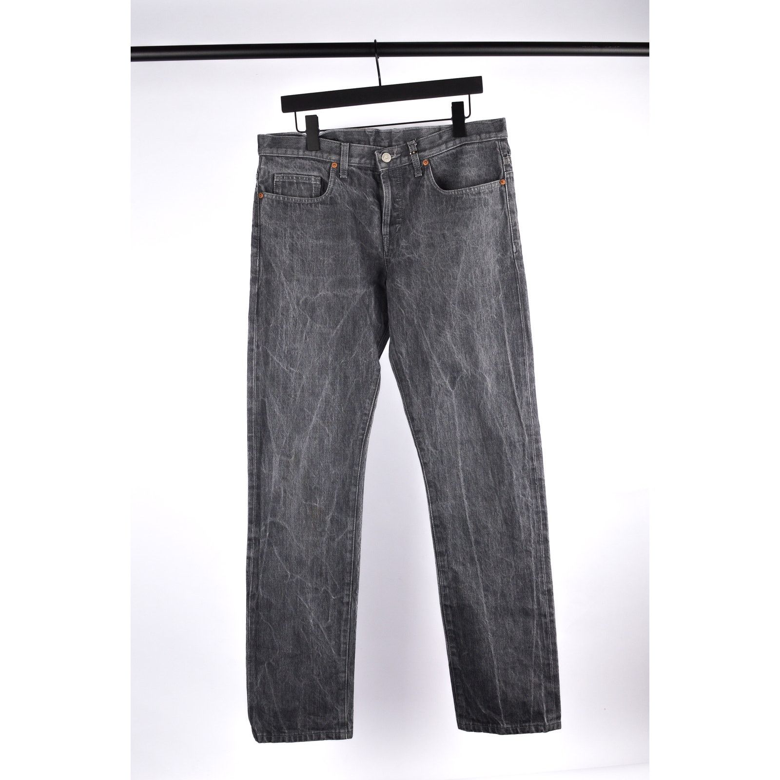 Dirk Bikkembergs Dirk Bikkembergs grey washed jeans Size US 33 - 1 Thumbnail