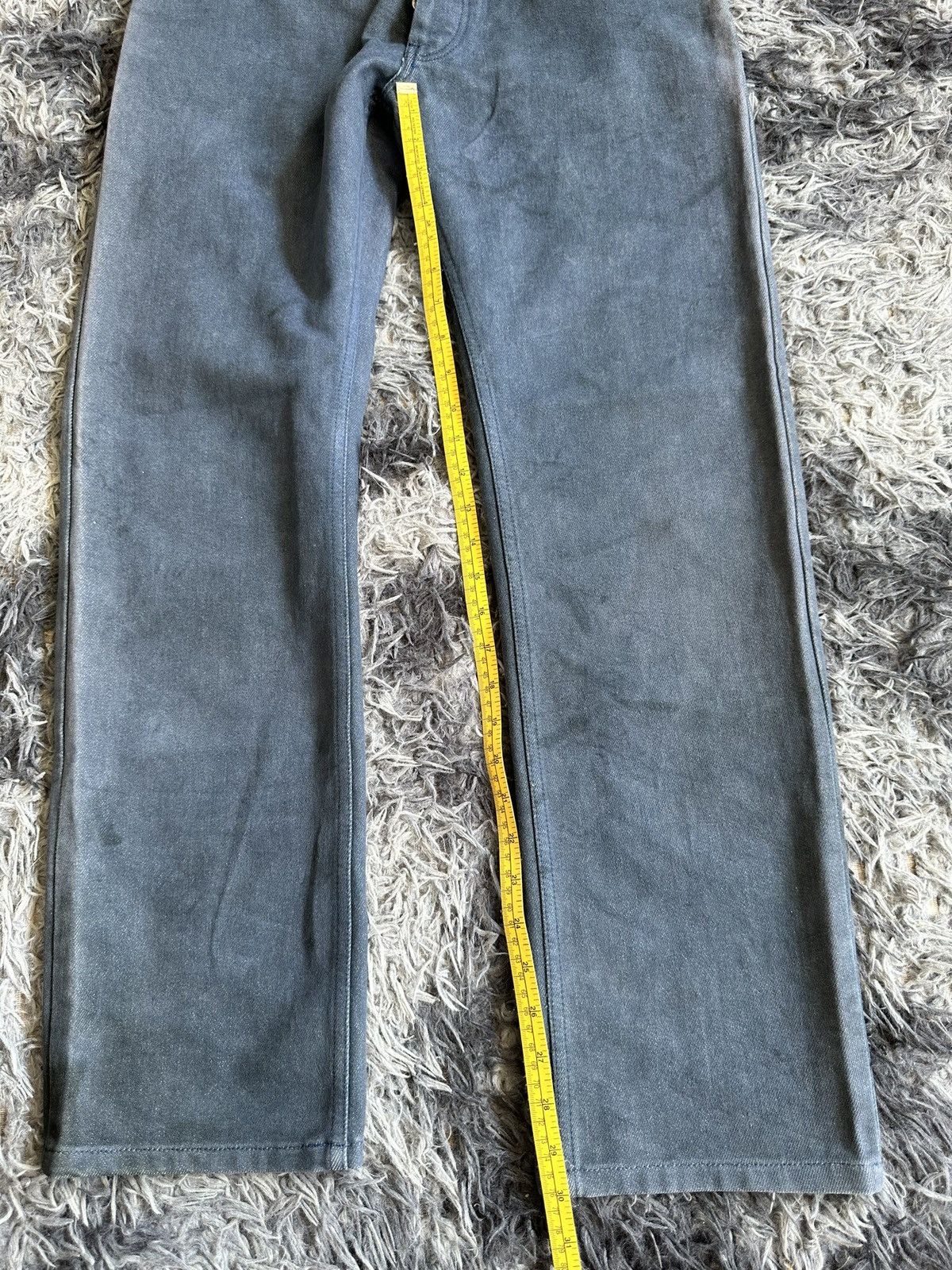 Helmut Lang Late 90's Helmut Lang overdyed faded denim Size US 32 / EU 48 - 20 Thumbnail