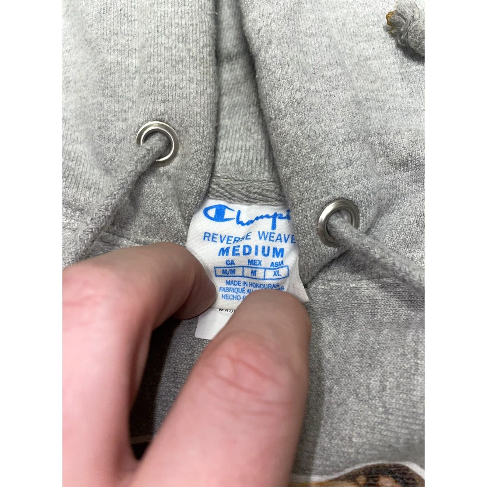 Champion VINTAGE Champion Reverse Weave Hoodie Men M Gray Reversible Y2K Size US M / EU 48-50 / 2 - 3 Thumbnail